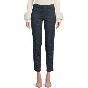 Saks Fifth Avenue | NWOT Skinny Tweed Ankle Dress Pants in Gray Size Medium